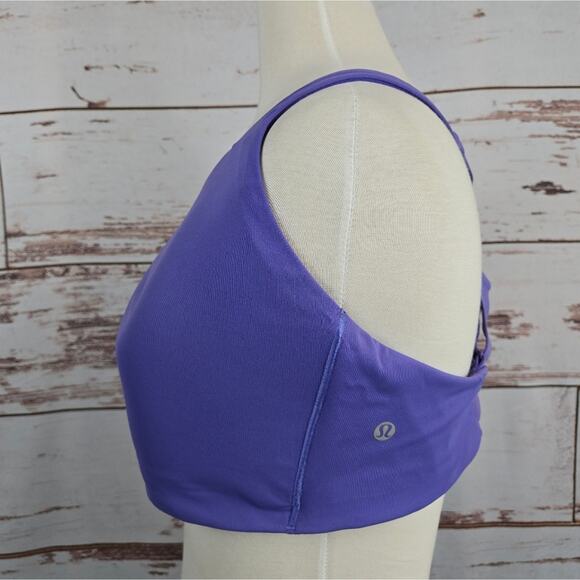 Lululemon Energy Bra High Support Purple Size 40D - Picture 2 of 6